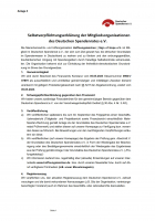 Self-commitment declaration of the member organisations of the German Charities Council e.V.
